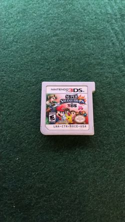 Super smash bros 3ds