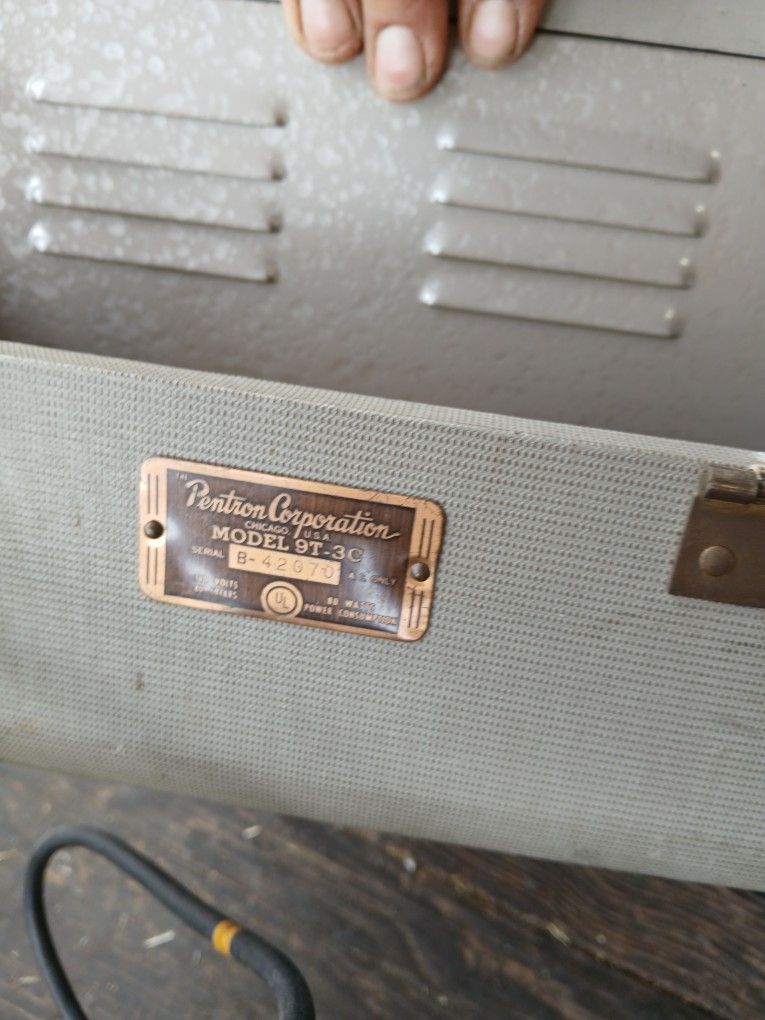 Vintage Pentron Tape Recorder