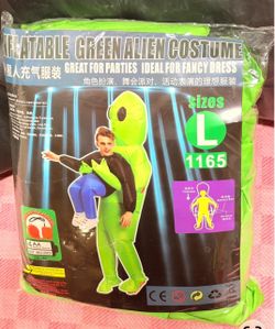 Inflatable Alien costume