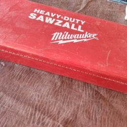 Milwaukee Sawzall Almost New