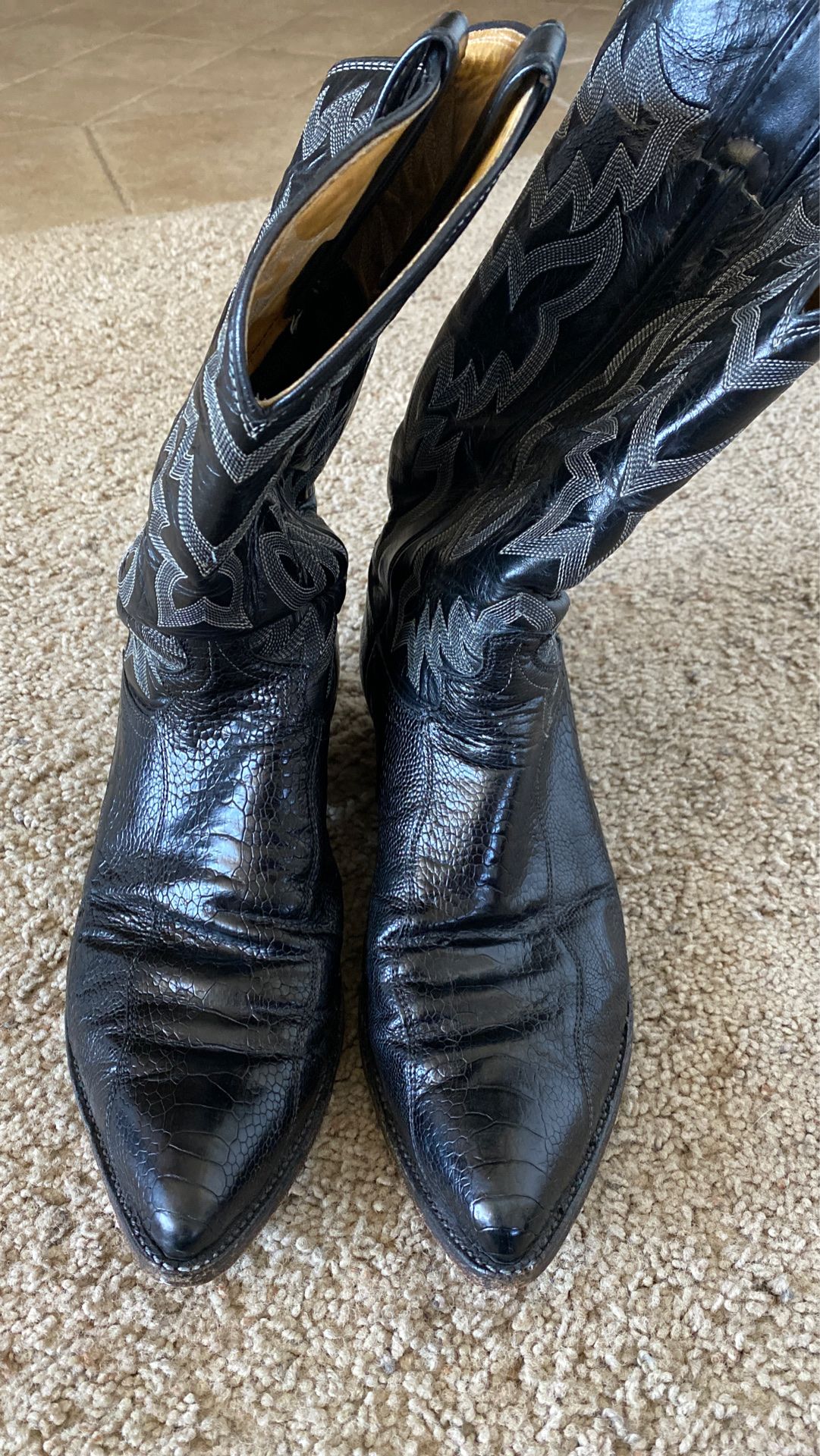 Justin Men’s Cowboy boots 10 1/2 D