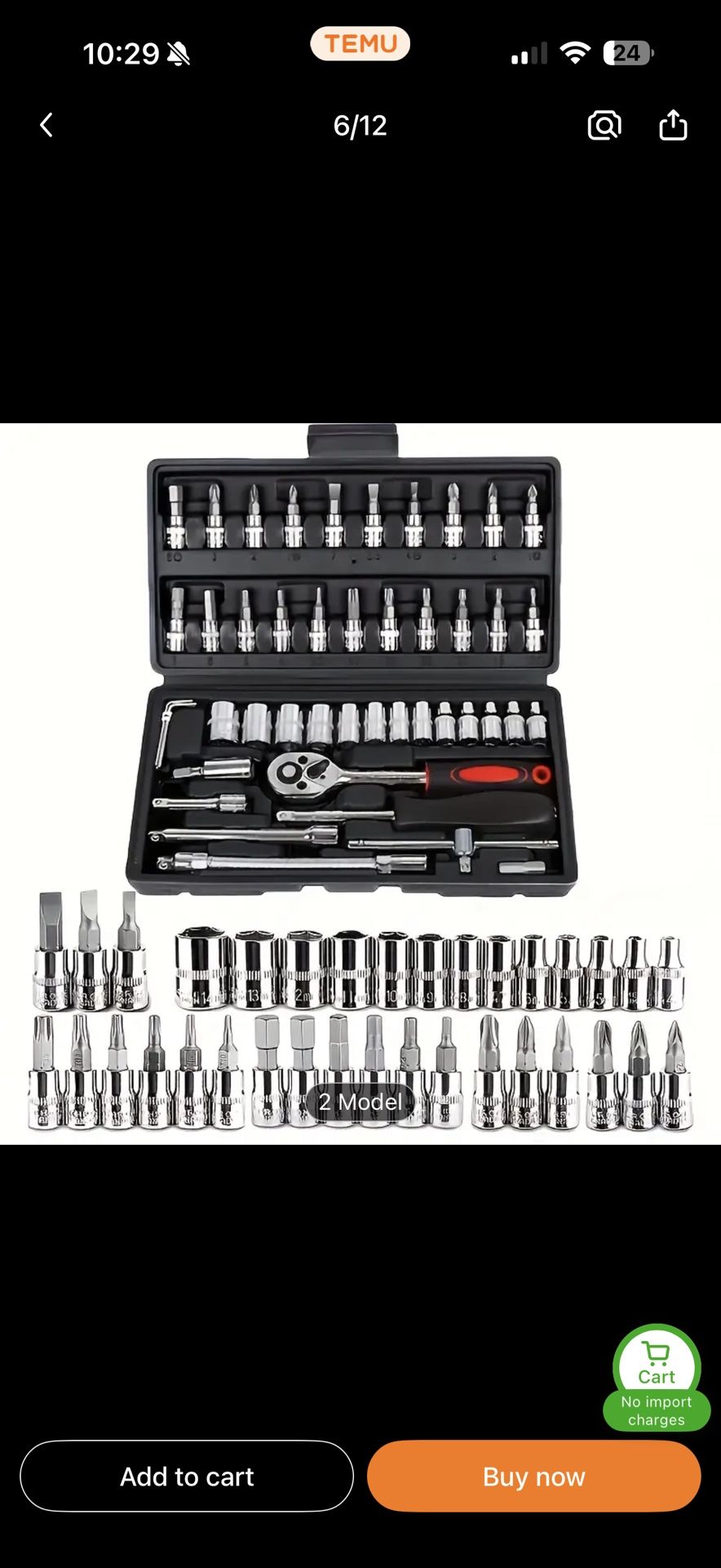 46 PCS Socket set