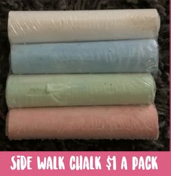 New sidewalk chalk