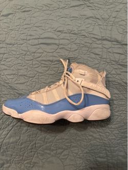 Jordan 6 Rings University Blue/ White colorway