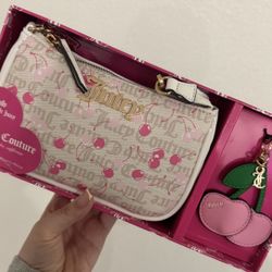 Juicy couture shoulder bag set 