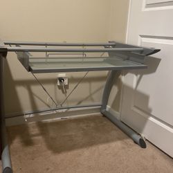 Glass Top Desk