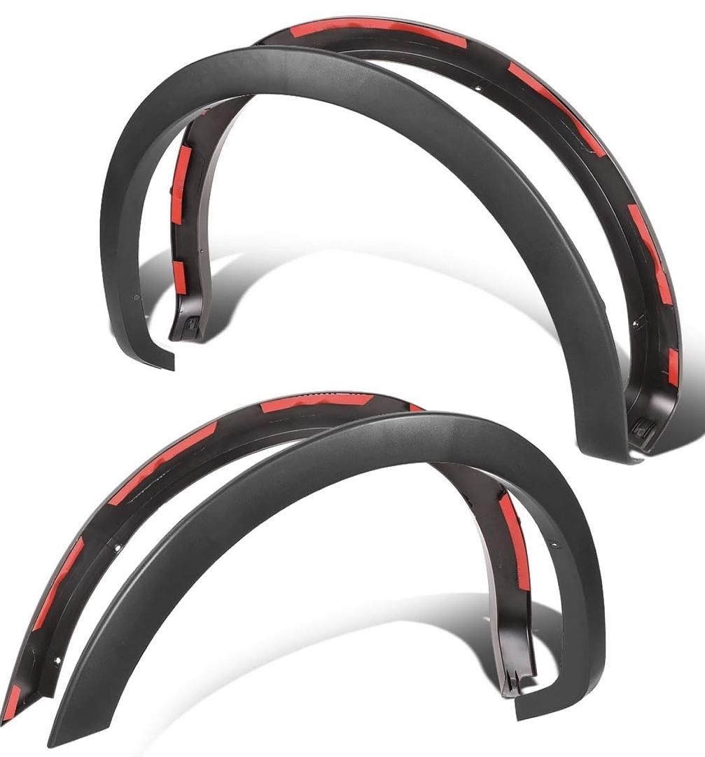 LA Zona Auto Parts 2004 to 2008 Ford F150 OEM STYLE Fender Flares Polvaderas Guardabarros Guardafangos