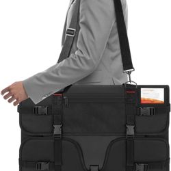 Monitor Carrying Case, Monitor Travel Case for 27" LCD Screens and Monitors, Protective Monitor Bag Computer Monitor Dust Covers with Padded Velvet Li