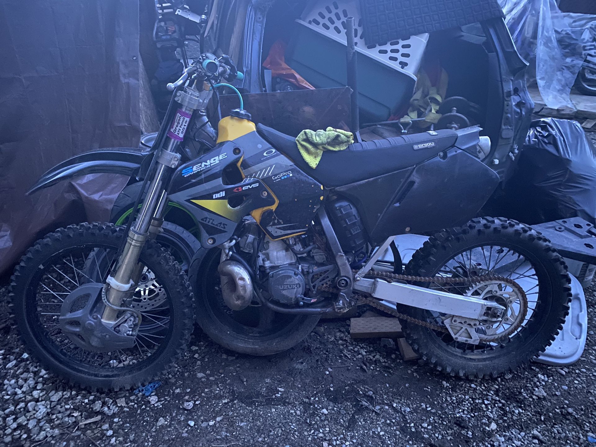 1998 RM250 PARTS BOTTOM END BAD