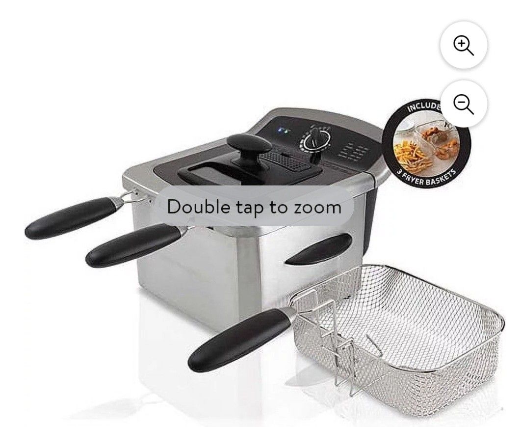 Farberware 4L Deep Fryer, Stainless Steel, Electric, Model 201639