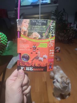 Fire Buggz- Fire Fishing Pole for Hot Dogs & Marshmallows