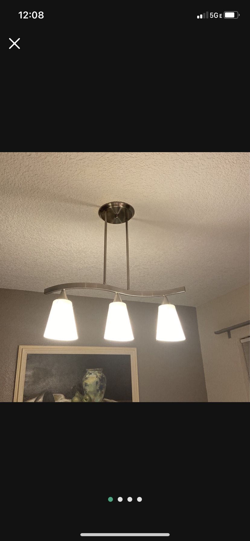 Modern Ceiling Lamp - Stainless Steal