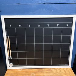 Calendar W/ White Pencil  