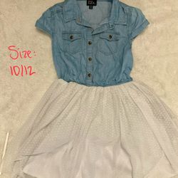 Girl’s Dress Size 10/12