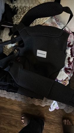 MissWisdom Black Mesh Baby Carrier