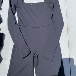 Aritzia Black Babaton Romper 