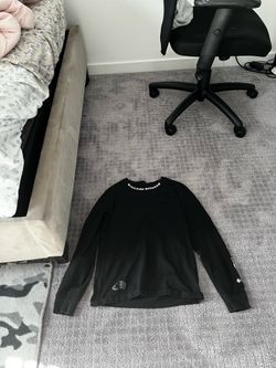 Chrome, heart, black T- shirt