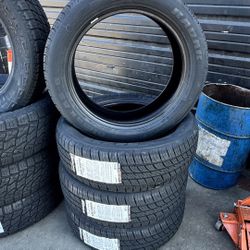 225-55R19 Brand New Tire Set With Installation 