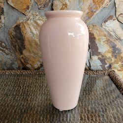 Light Peach Ceramic Vase 
