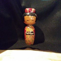 Vintage Japanese Kokeshi Doll