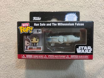 Funko Bitty Pop Ride - Han Solo & The Millennium  Falcon (from Star Wars)