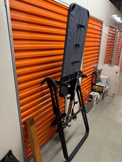 Inversion Table with Padded Backrest