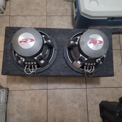 Type R 12" Alpine subwoofer with ported enclosure