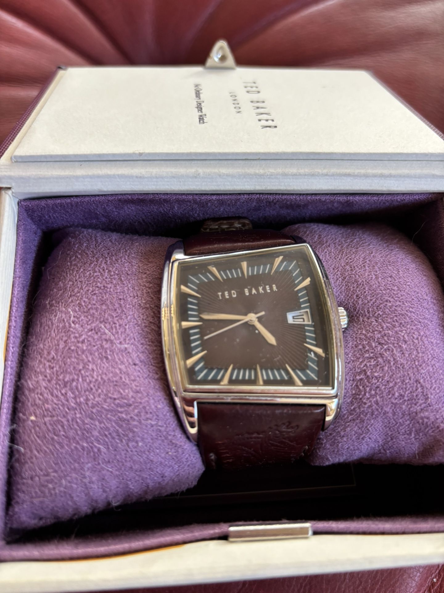 Mens Ted Baker Watch New In Box
