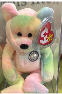 TY Beanie baby BB birthday bear