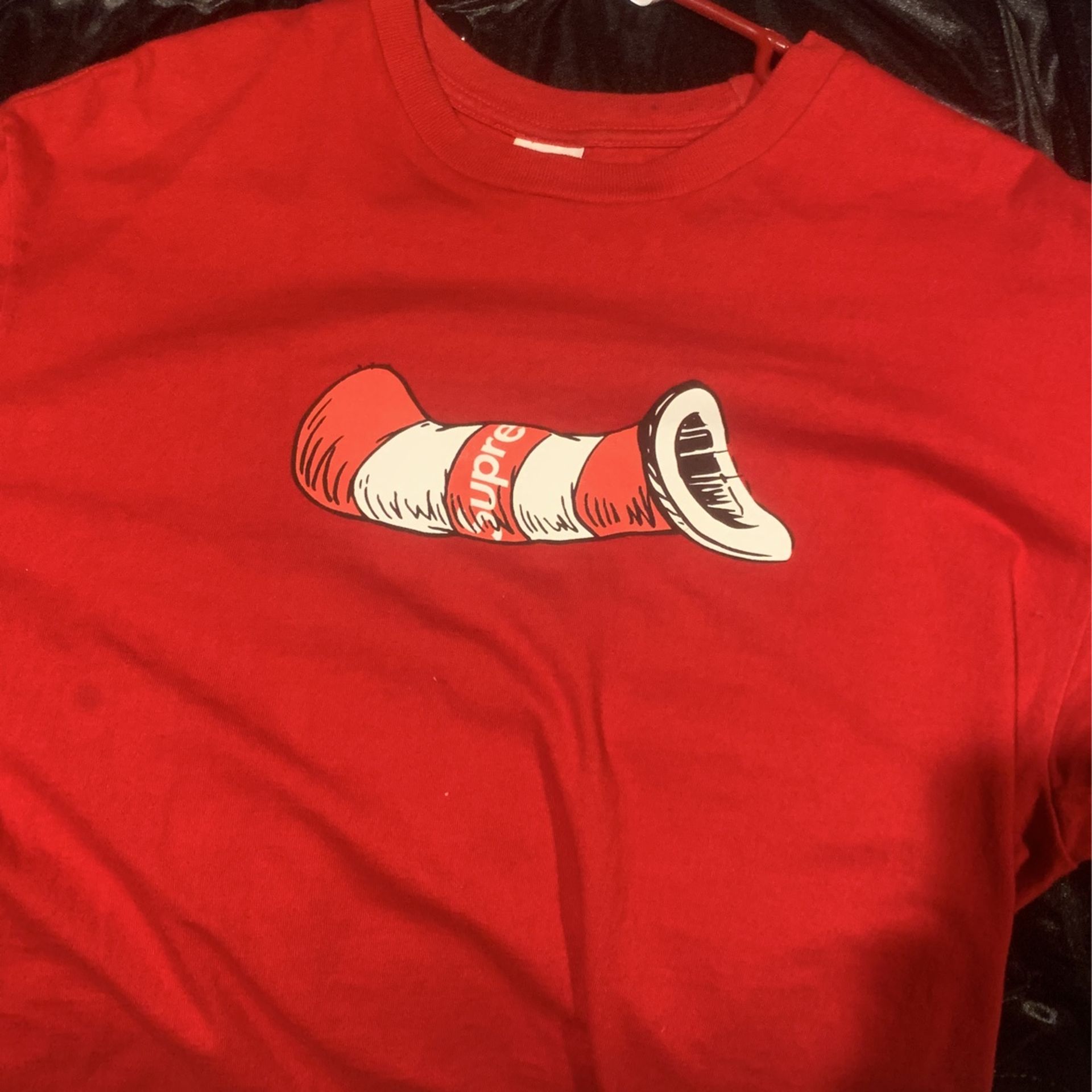 Supreme Cat in the hat tee