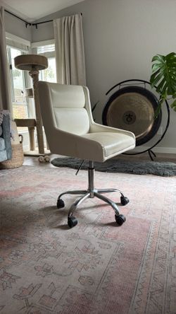 White office chair