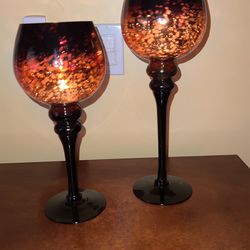 Mercury Glass Candle Holders Thumbnail