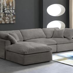 Grey Cloud Couch 
