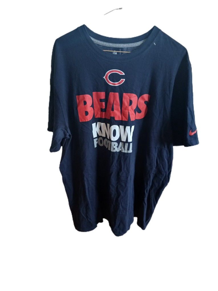 Bears Know Football Nike NFL Team Apparel T-Shirt