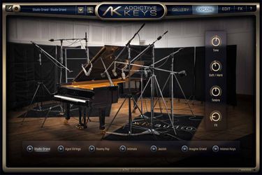 Addictive Keys Studio Grand Acoustiq Electric Jazz Piano Keyboards Mac Win
