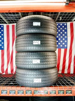4 Used Tires P265/50R20 BRIDGESTONE DUELER H/L ALL SEASON SUV SPORT TRUCK GRAND TOURING 265 50 20