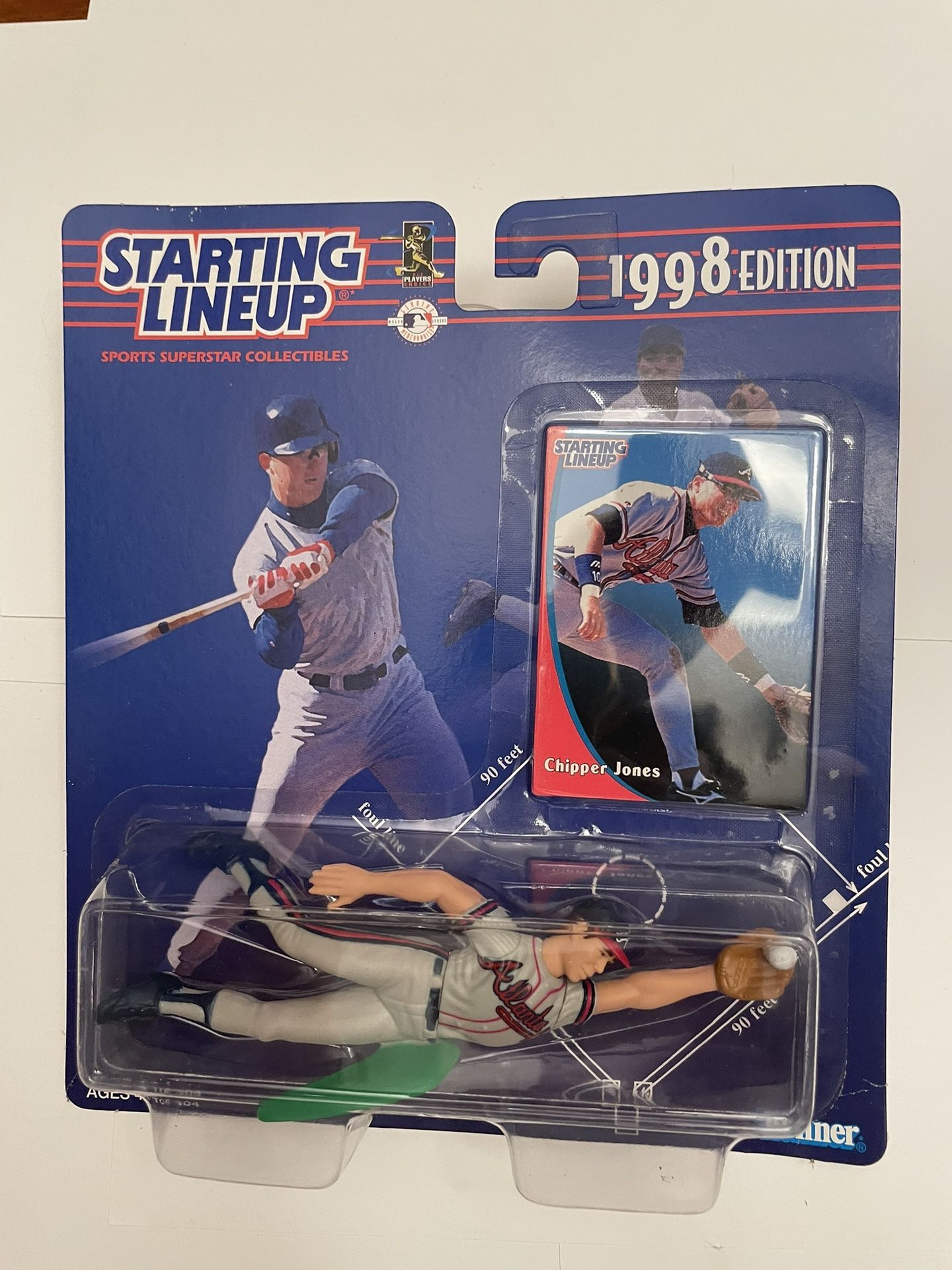 1998 MLB Starting Lineup Chipper Jones Atlanta Braves Action Figure 