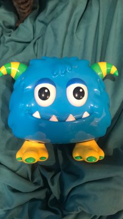 Emoji monster interactive emotional learning toy