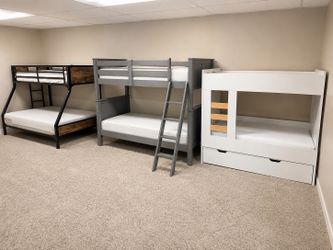 Bunk Beds with mattresses