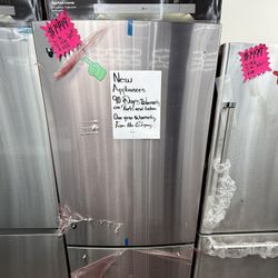 Brand new GE Stainless steel bottom freezer refrigerator 30 inches  