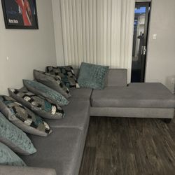 Teal Couch