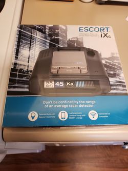 Escort ixc Radar Detector