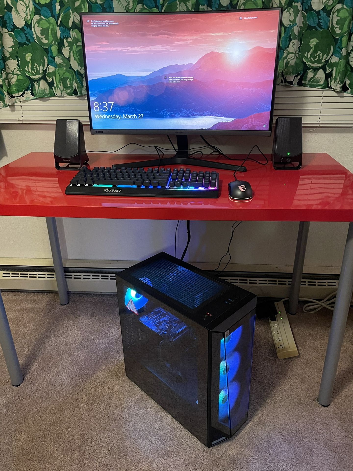 iBUYPOWER Gaming Desktop with Samsung Curved Monitor