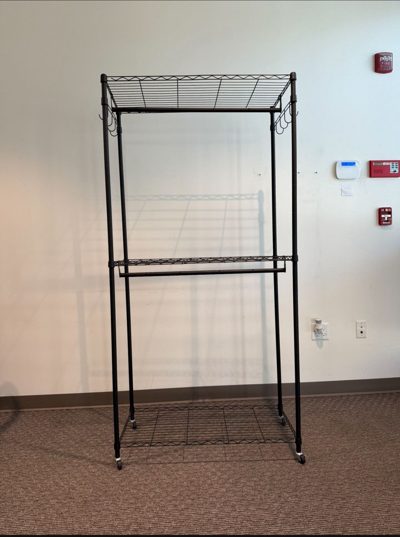 Brand New 3 Tier Metal Wire Rack Cart