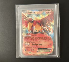 Pokemon Card Ho-Oh EX 22/124 Dragons Exalted LP