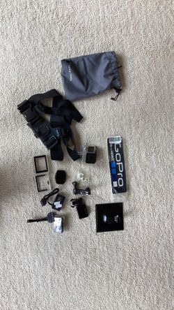 Hero 4 GoPro With Junior Chesty Straps