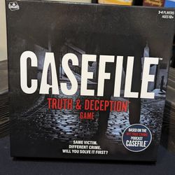 Casefile Truth & Deception Board Game - $10