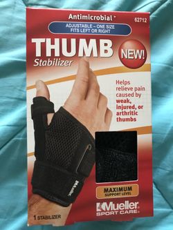 Thumb Stabilizer One Size Fits L or R hand