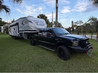 RV Toy hauler and f350