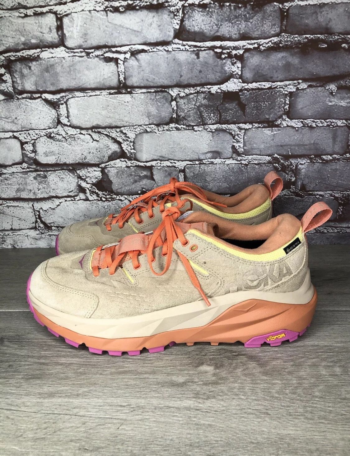 Hoka Kaha Low GTX Mental Health Hiking Sand Sun Baked Sneakers Men’s 10M US/44EU